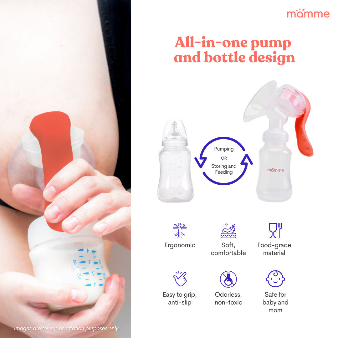 Mamme Manual Breast Pump – mamme lifestyle