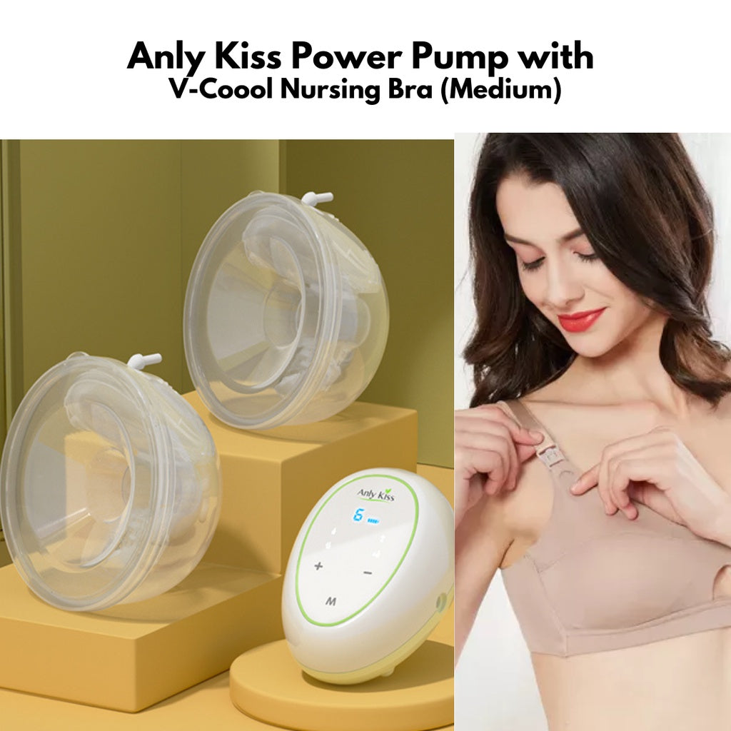 Anly Kiss Power Pump Electric Breast Pump with Portable Double